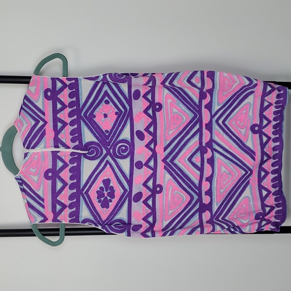 Vintage 1960s Top Blouse Art Helen Sue Nylon Women Size M? - Picture 3 of 6